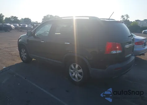 2013 Kia Sorento Lx V6 из США, поврежденный, VIN 5XYKT4A22DG368767